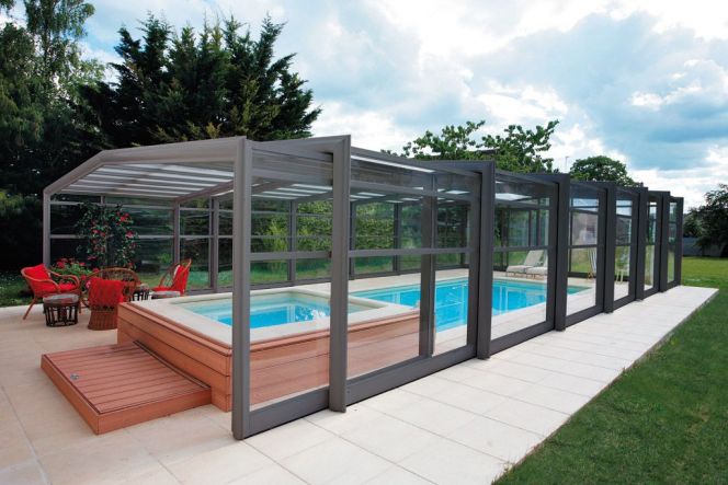 abri piscine 4 saisons