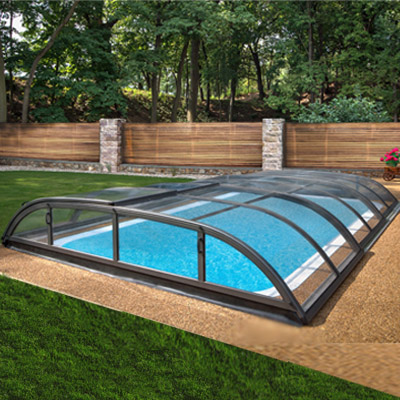 abri piscine 8 x 4