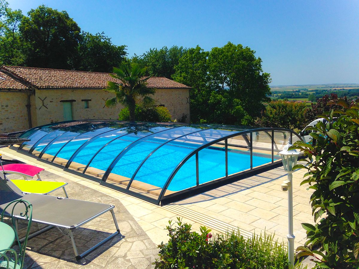 abri piscine 85