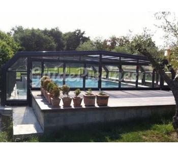 abri piscine a debordement