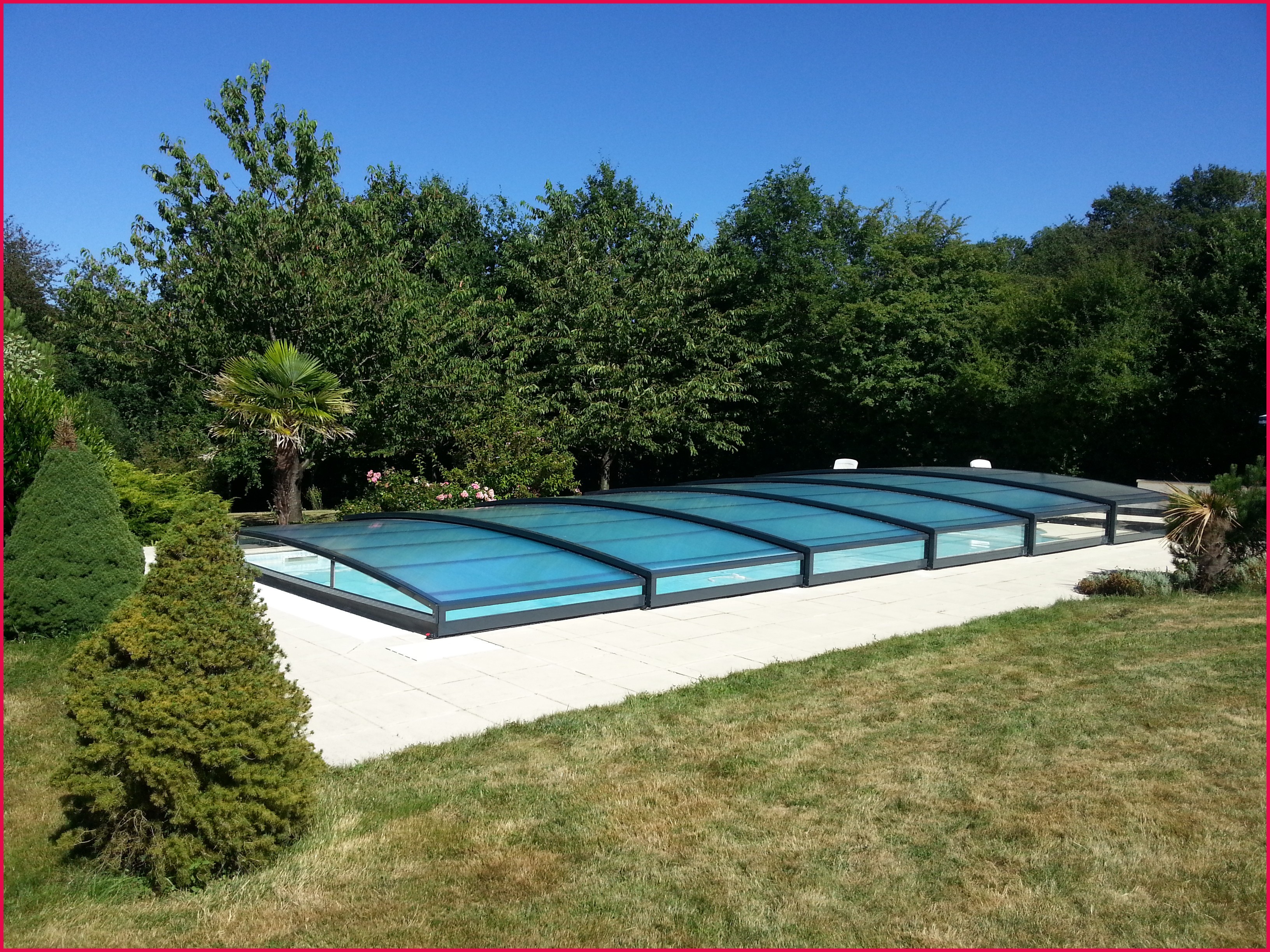 abri piscine bas occasion