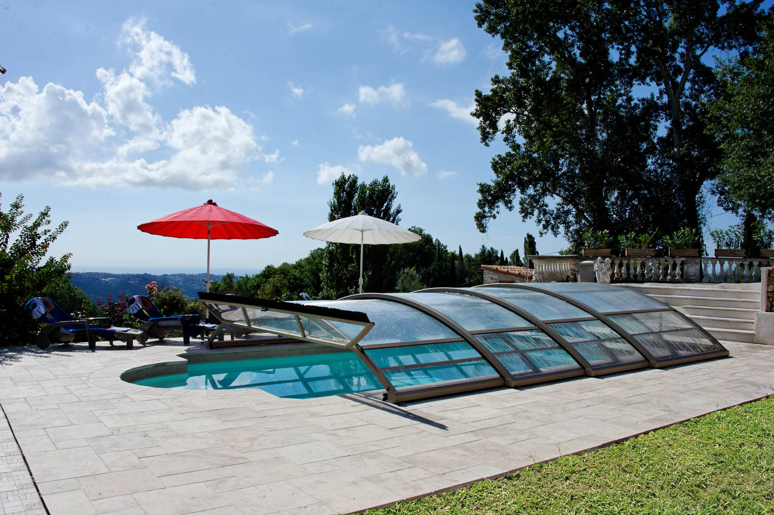 abri piscine bas occasion