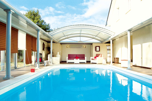 abri piscine concept alu