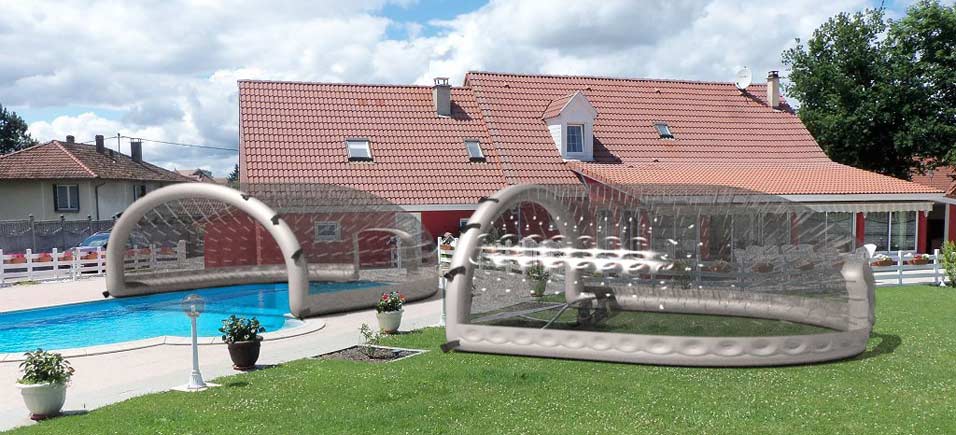 abri piscine conception