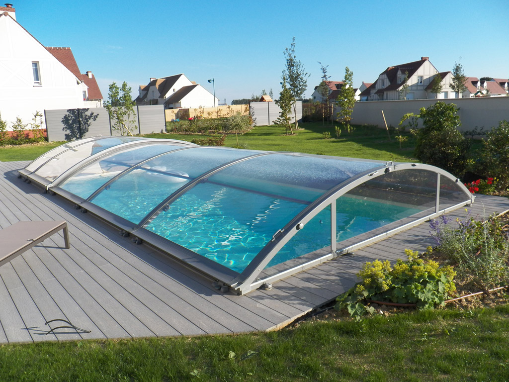 abri piscine cristal