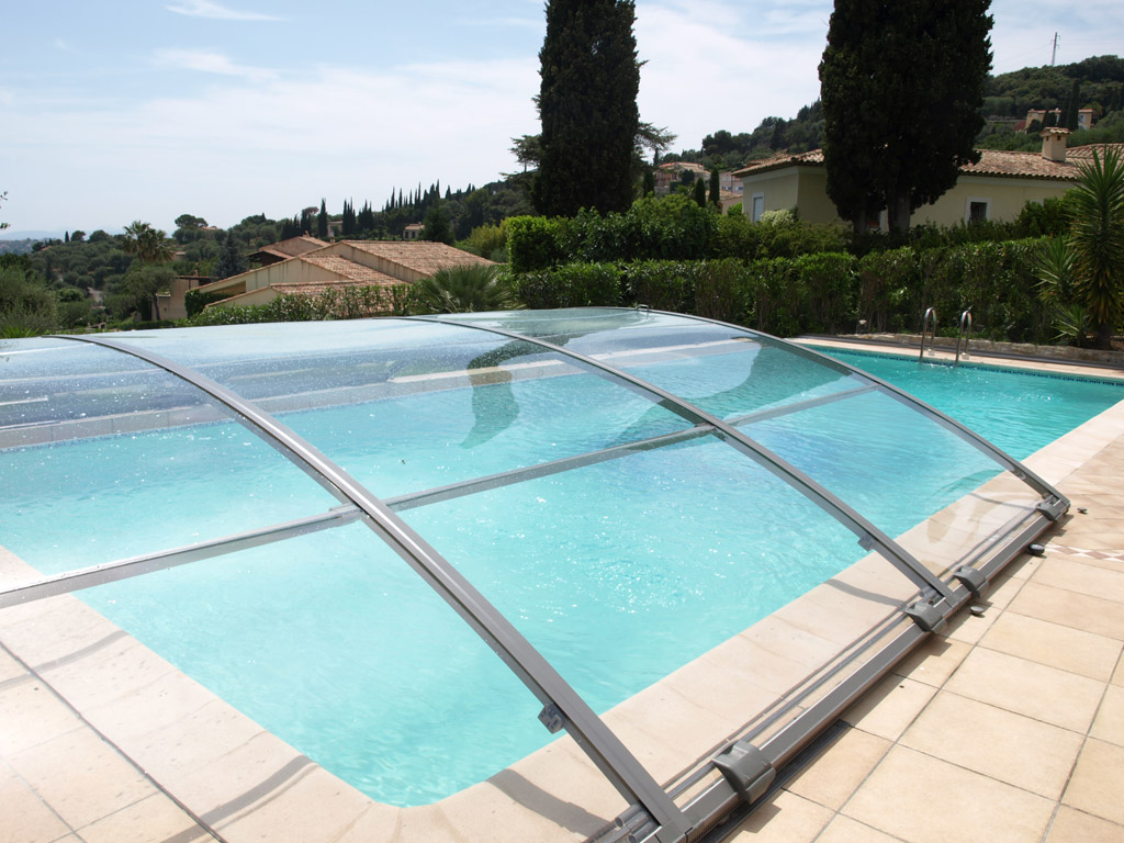 abri piscine cristal