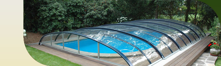 abri piscine haricot