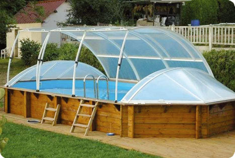 abri piscine hors sol bois