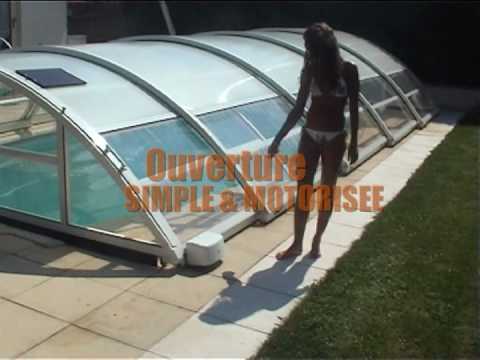 abri piscine mi haut pas cher