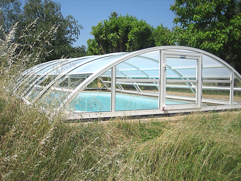 abri piscine mi haut pas cher
