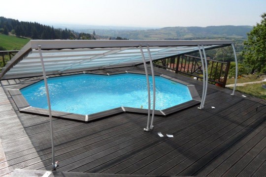abri piscine rhone