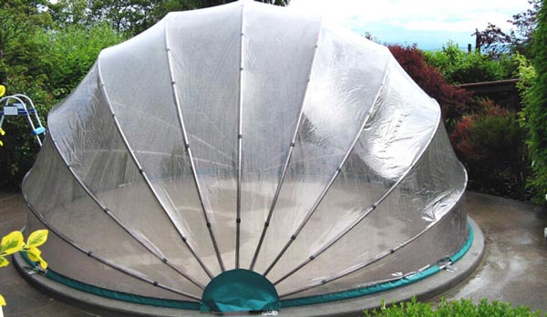 abri piscine ronde