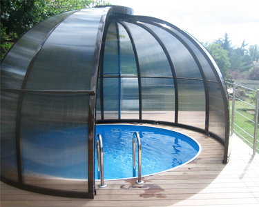 abri piscine ronde