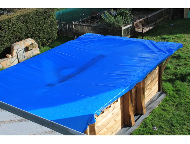 bache piscine 5x8