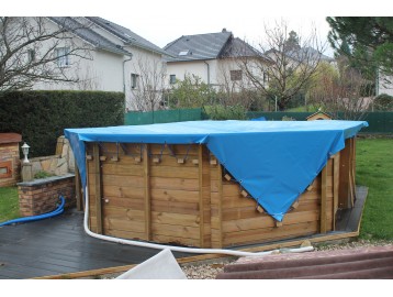 bache piscine 5x8