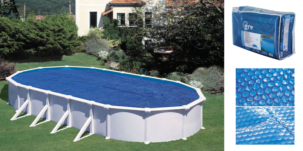 bache piscine a bulle ovale