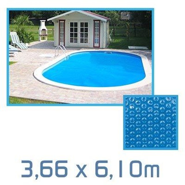 bache piscine a bulle ovale