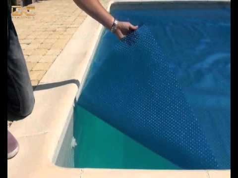bache piscine bulle sens
