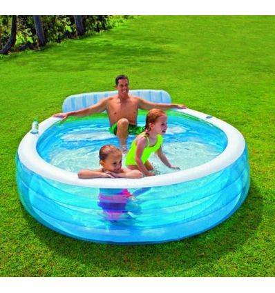 bache piscine familiale intex