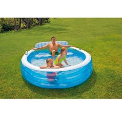 bache piscine familiale intex
