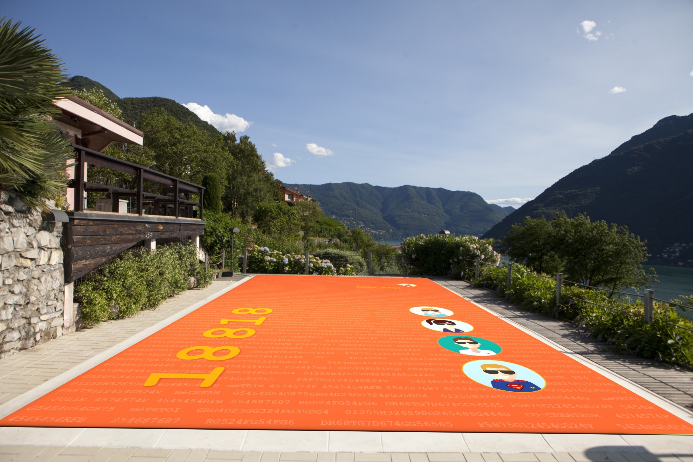 bache piscine ferrari