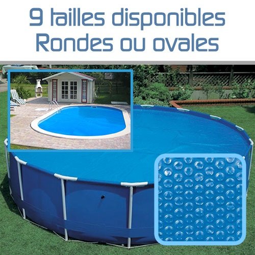 bache piscine grande taille