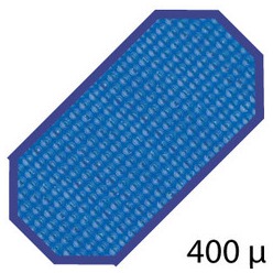 bache piscine hors sol octogonale allongee