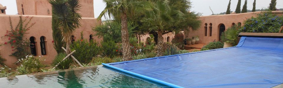 bache piscine maroc