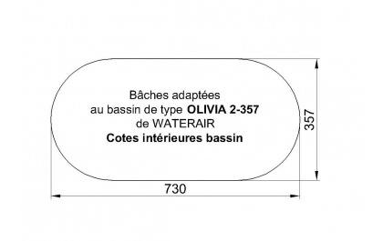 bache piscine waterair olivia