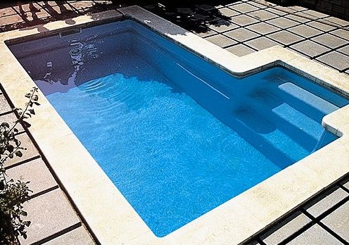 volet piscine avec escalier lateral