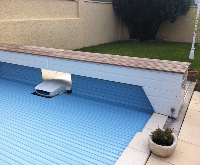 volet piscine coulissant