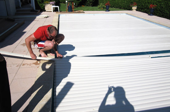 volet piscine tempete